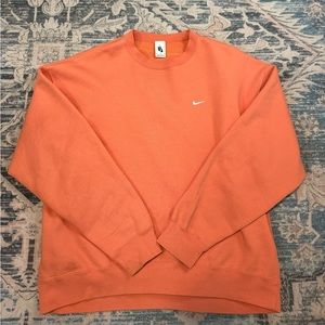 Nike Men's Orange Sweater